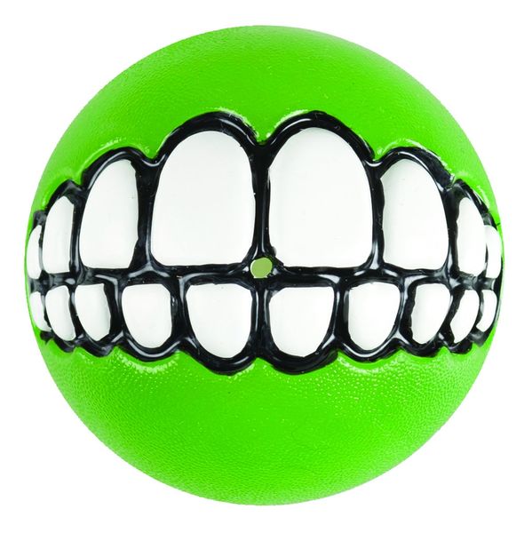 Rogz - Grinz Dog Treat Ball Medium Lime
