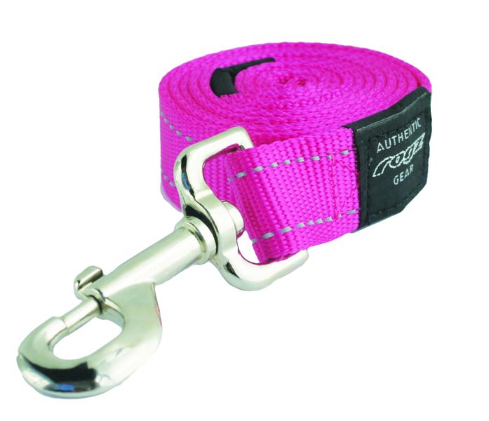 Rogz - Utility Extra-Large Lumberjack Dog Fixed Lead - Pink