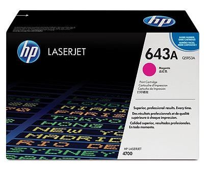 HP 643A Magenta LaserJet Toner Cartridge