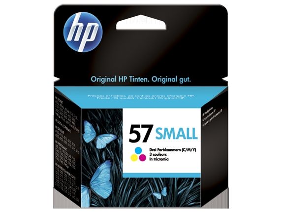 HP # 57 Small Tri-colour Inkjet Print Cartridge Blister Pack