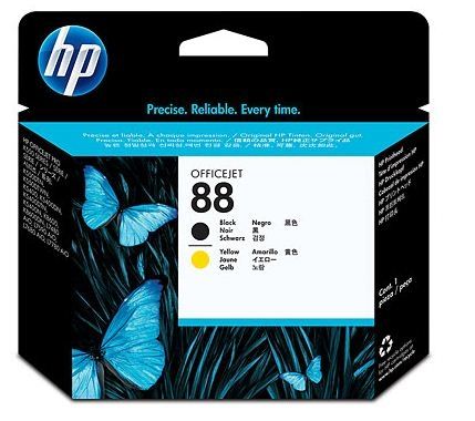 HP No. 88 Black and Yellow Printhead