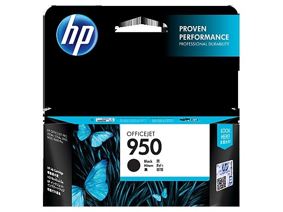 HP 950 Black Ink Cartridge - Blister Pack
