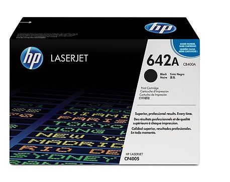 HP 642A Black LaserJet Toner Cartridge