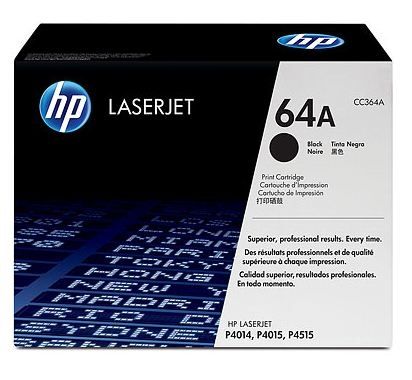 HP 64A Black Original LaserJet Toner Cartridge