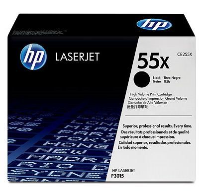 HP 55X High Yield Black LaserJet Toner Cartridge
