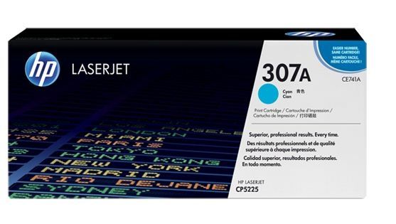 HP 307A Cyan LaserJet Toner Cartridge
