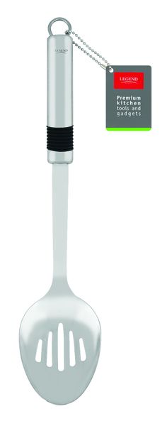 Legend - Premium Stainless Steel Slotted Spoon - Silver