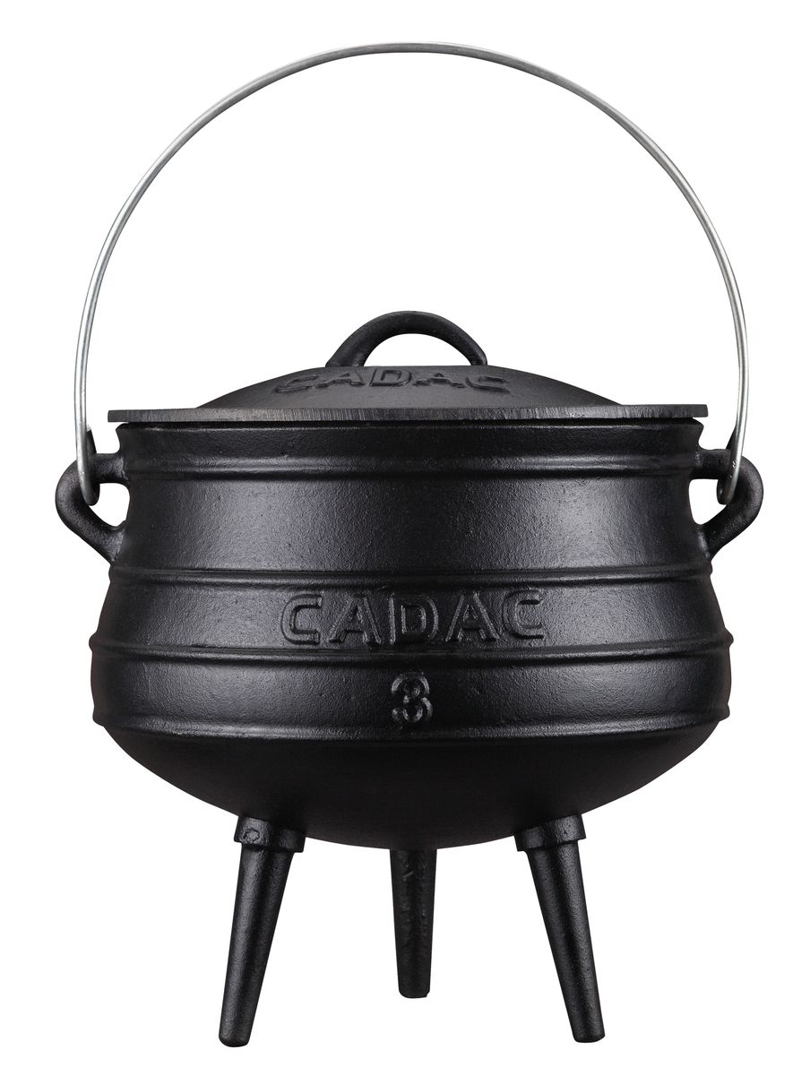 Cadac Cast Iron Potjie Pot Number 3 Buy Online in