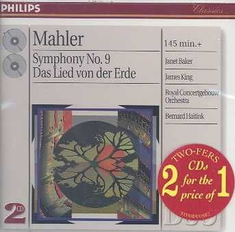 Symphony No.9 / Das Lied Von Der Erde - Various Artists (CD)