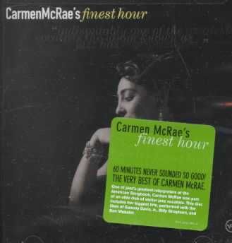 Carmen Mcrae's Finest Hour - (Import CD)