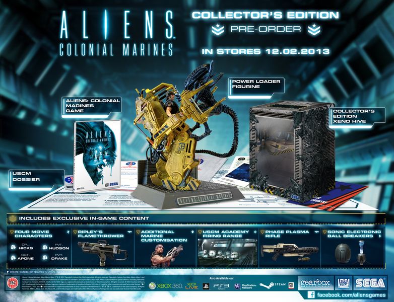 Aliens: Colonial Marines Collectors Edition (PS3)