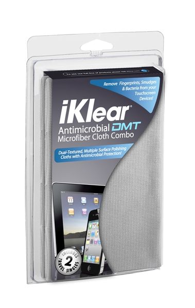 iKlear Dual Micro - Textured Antimicrobial Microfiber Cleaning Cloth