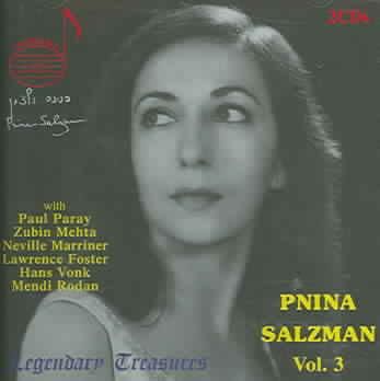 Pnina Salzman Vol 3 - (Import CD)