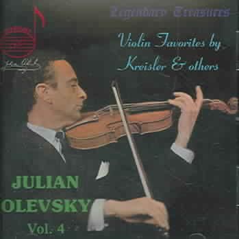 Julian Olevsky Vol 4 - (Import CD)