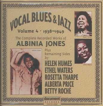 Vocal Blues &amp; Jazz Volume 4 1938-1949 - (Import CD)