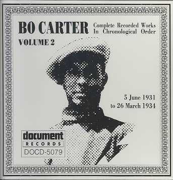 Bo Carter Vol.02 1931-1934 - (Import CD)