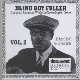 Blind Boy Fuller Vol.02 1936-37 - (Import CD)