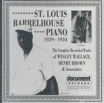 St Louis Barrelhouse Piano 1929-1934 - (Import CD)