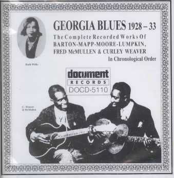 Georgia Blues 1928-1933 - (Import CD)