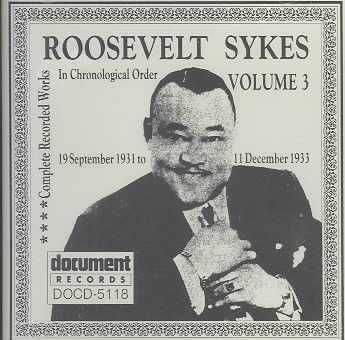 Roosevelt Sykes Vol.03 1931-1933 - (Import CD)