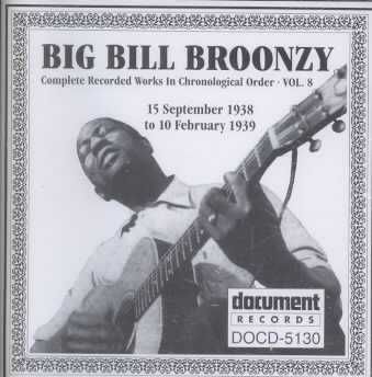 Big Bill Broonzy Vol.8 1938-1939 - (Import CD)