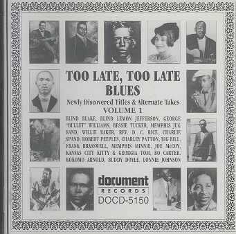 Too Late Too Late Blues - (Import CD)