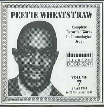 Peetie Wheatstraw Vol.07 1940-41 - (Import CD)