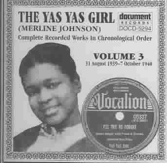 Yas Yas Girl Vol.3 1939-40 - (Import CD)