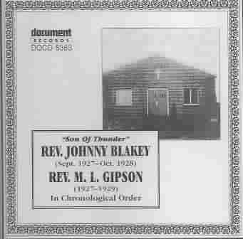 Rev.Johnny Blakey/M.L. Gipso - (Import CD)