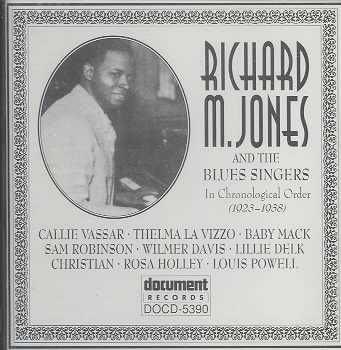 Richard M. Jones 1923-1938 - (Import CD)
