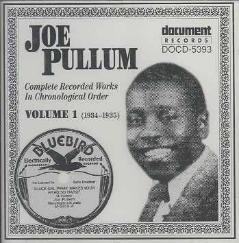 Joe Pullum Vol.01 1934-1935 - (Import CD)