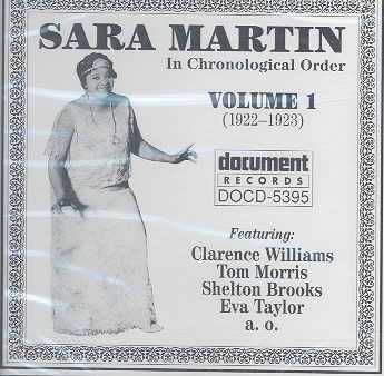 Sara Martin Vol.1 1922-1923 - (Import CD)