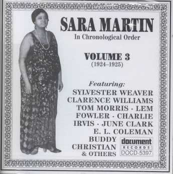 Sara Martin Vol.3 1924-1925 - (Import CD)
