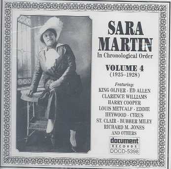 Sara Martin Vol.4 1925-1928 - (Import CD)