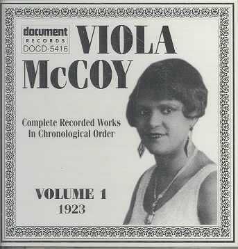 Viola Mccoy Vol.1 1923 - (Import CD)