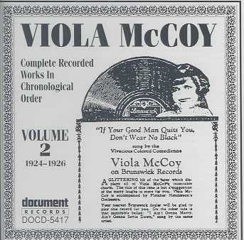 Viola Mccoy Vol.2 1924-1926 - (Import CD)