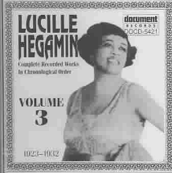 Hegamin,Lucille Vol.03 1923-32 - (Import CD)