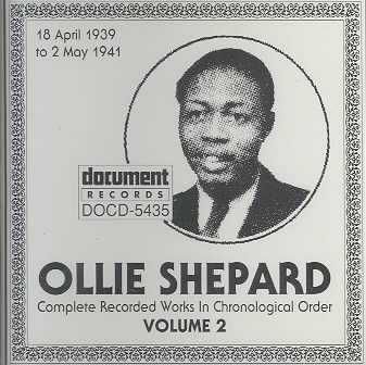 Ollie Shepard Vol.02 1939-1941 - (Import CD)