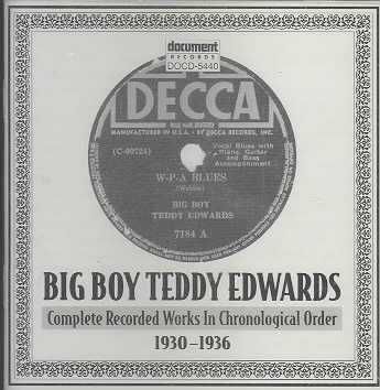 Big Boy Teddy Edwards - (Import CD)