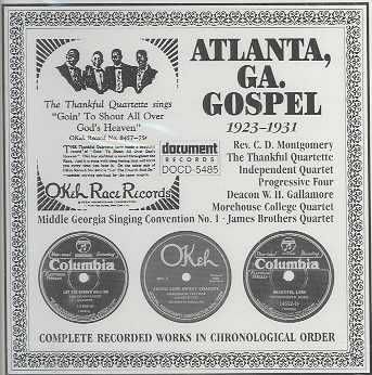 Atlanta Gospel 1923-1931 - (Import CD)