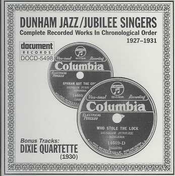 Dunham Jazz &amp; Jubilee Singers:Complet - (Import CD)