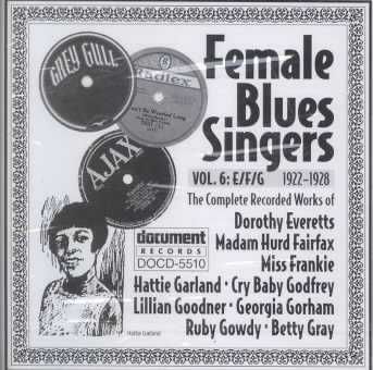 Female Blues Singers Vol.6 - (Import CD)