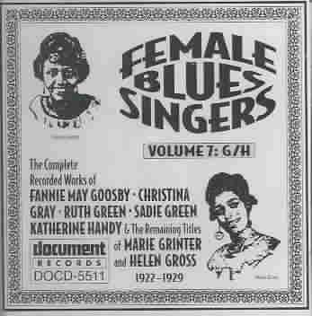 Female Blues Singers Vol.7 - (Import CD)