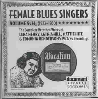 Female Blues Singers Vol.9 - (Import CD)
