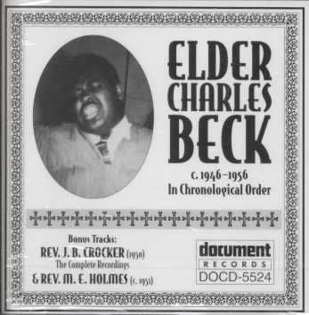 Elder Charles Beck (C. 1946-1956) - (Import CD)