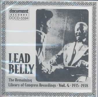 Leadbelly Vol.04 1935-1938 - (Import CD)