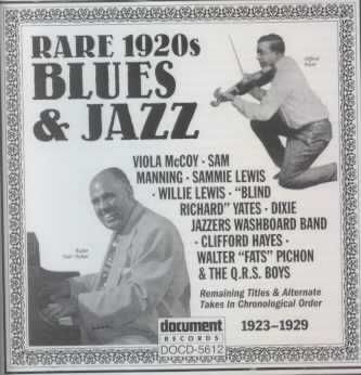 Rare 1920s Blues &amp; Jazz 1923-1929 - (Import CD)
