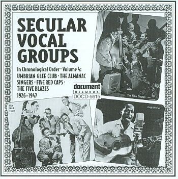 Secular Vocal Groups Vol 4 - (Import CD)