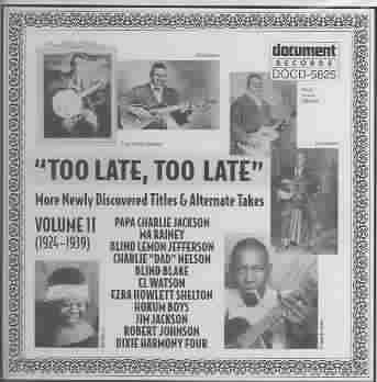Too Late Too Late Vol.11 24-39 - (Import CD)