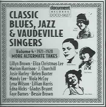Classic Blues Jazz Vol. 4 1921-1928 - (Import CD)